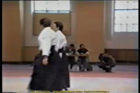 Aikido demonstration by Tomita sensei #7